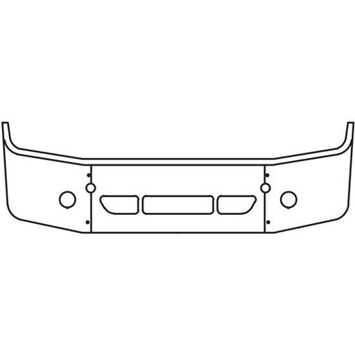 [FRE2616] COLUMBIA 18" CHROME BUMPER W/ STEP HOLE, TOW PINS, AND FOG LIGHT HOLES 2008 & UP (WITH BRACKETS)
REPLACES OEM 3 PIECE BUMPER ONLY